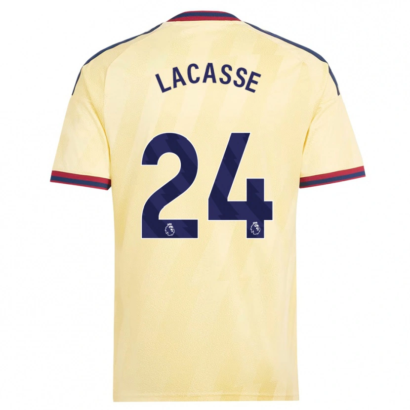 Danxen Kinder Cloé Lacasse #24 Hell Gelb Mitternachtsblau Ausweichtrikot Trikot 2026/27 T-Shirt Österreich