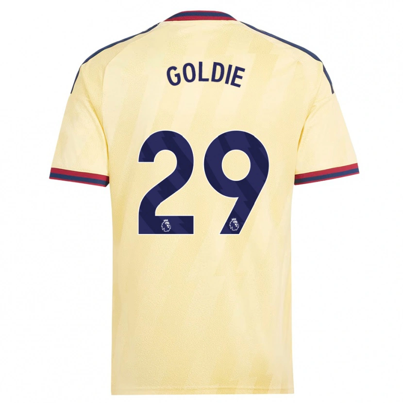 Danxen Kinder Teyah Goldie #29 Hell Gelb Mitternachtsblau Ausweichtrikot Trikot 2026/27 T-Shirt Österreich