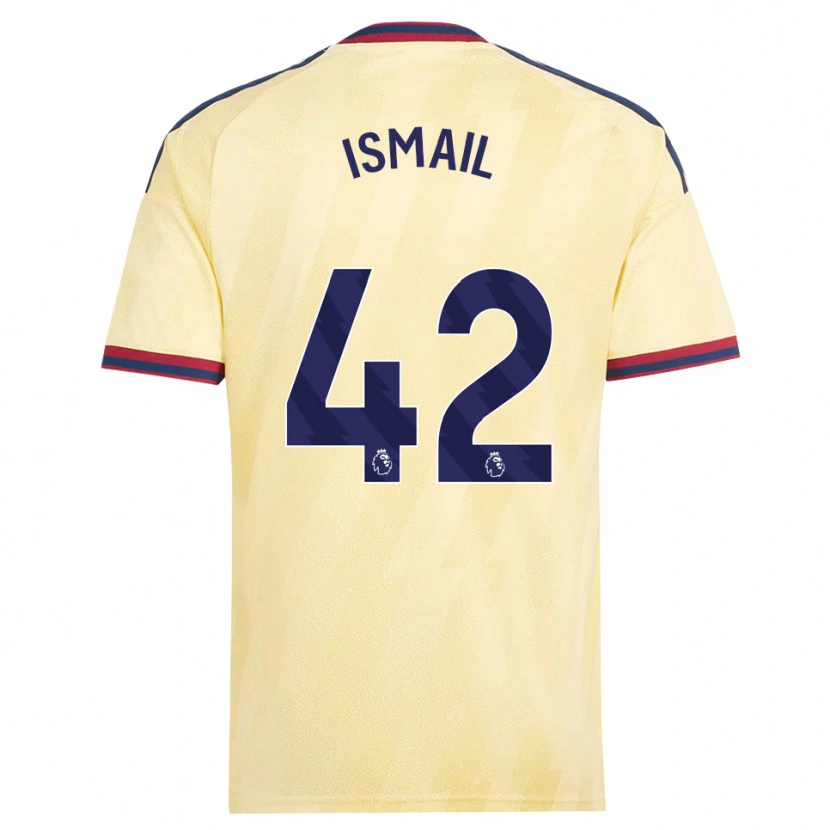 Danxen Kinder Cam'ron Ismail #42 Hell Gelb Mitternachtsblau Ausweichtrikot Trikot 2026/27 T-Shirt Österreich