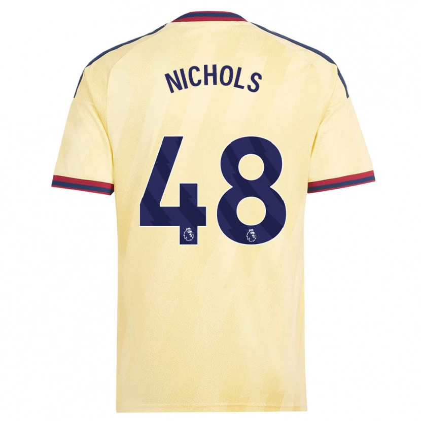 Danxen Kinder Josh Nichols #48 Hell Gelb Mitternachtsblau Ausweichtrikot Trikot 2026/27 T-Shirt Österreich