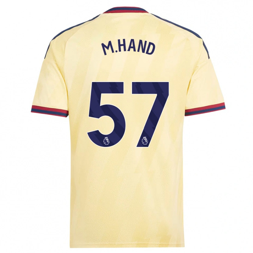 Danxen Kinder Ismail Oulad M'hand #57 Hell Gelb Mitternachtsblau Ausweichtrikot Trikot 2026/27 T-Shirt Österreich