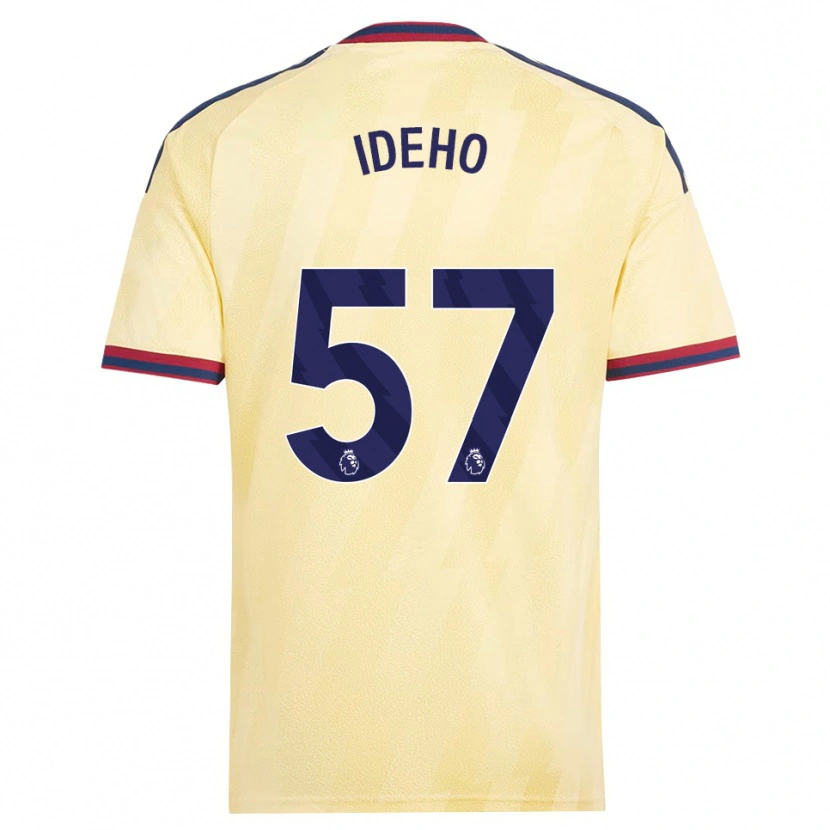 Danxen Kinder Joel Ideho #57 Hell Gelb Mitternachtsblau Ausweichtrikot Trikot 2026/27 T-Shirt Österreich