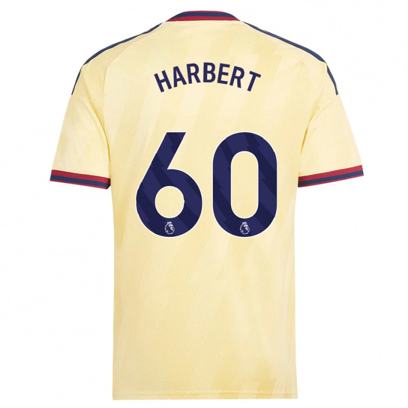 Danxen Kinder Laila Harbert #60 Hell Gelb Mitternachtsblau Ausweichtrikot Trikot 2026/27 T-Shirt Österreich