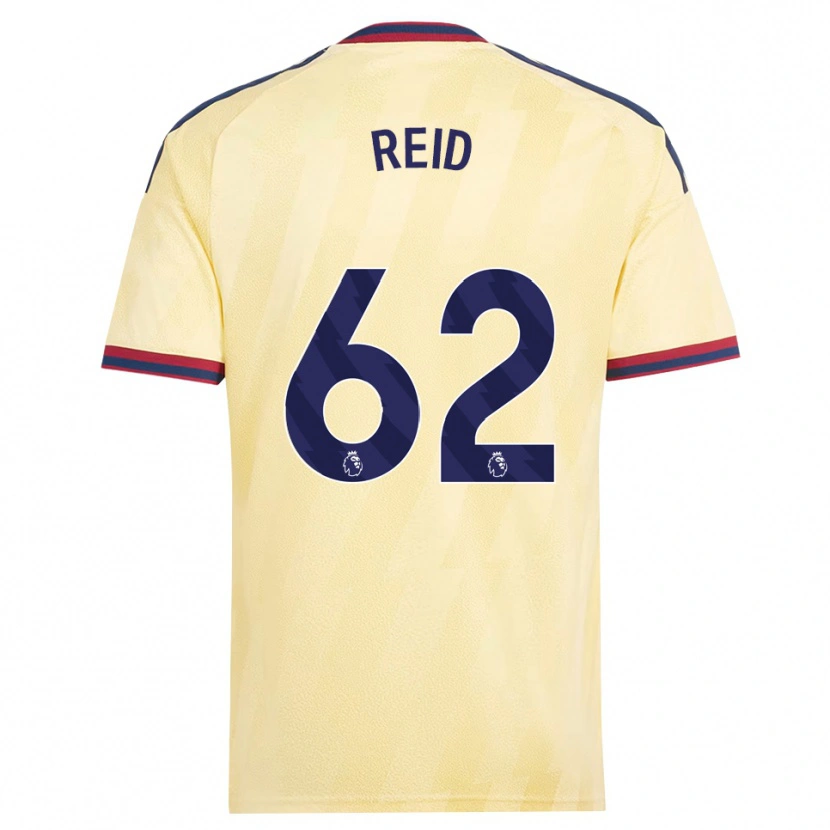Danxen Kinder Katie Reid #62 Hell Gelb Mitternachtsblau Ausweichtrikot Trikot 2026/27 T-Shirt Österreich