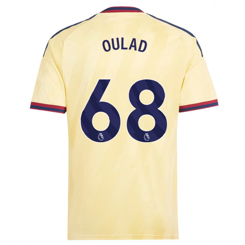 Danxen Kinder Salah-Eddine Oulad M'hand #68 Hell Gelb Mitternachtsblau Ausweichtrikot Trikot 2026/27 T-Shirt Österreich