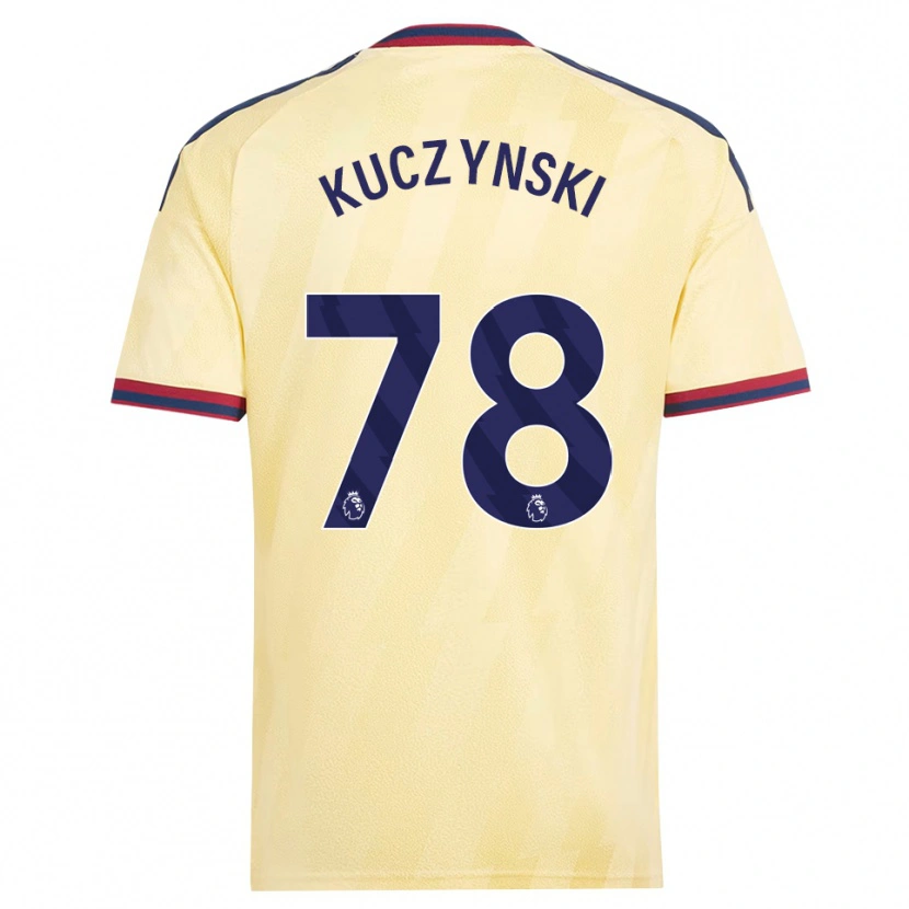 Danxen Kinder Max Kuczynski #78 Hell Gelb Mitternachtsblau Ausweichtrikot Trikot 2026/27 T-Shirt Österreich