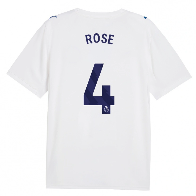 Danxen Kinder Jade Rose #4 Marineweiß Ausweichtrikot Trikot 2026/27 T-Shirt Österreich