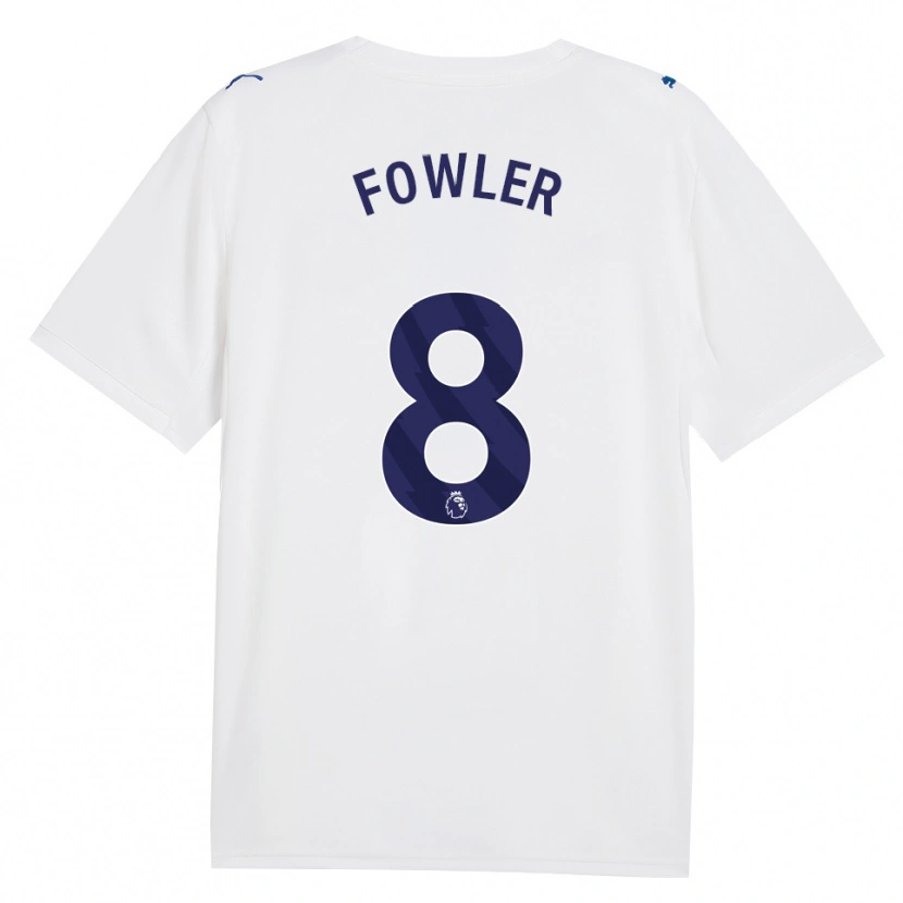 Danxen Kinder Mary Fowler #8 Marineweiß Ausweichtrikot Trikot 2026/27 T-Shirt Österreich