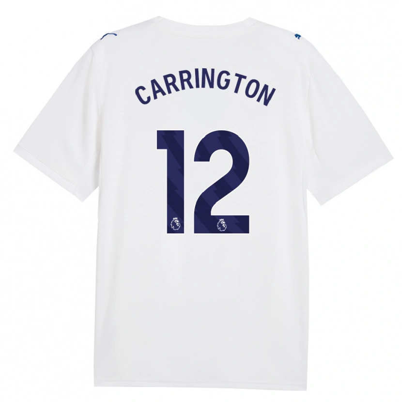 Danxen Kinder Theo Carrington #12 Marineweiß Ausweichtrikot Trikot 2026/27 T-Shirt Österreich
