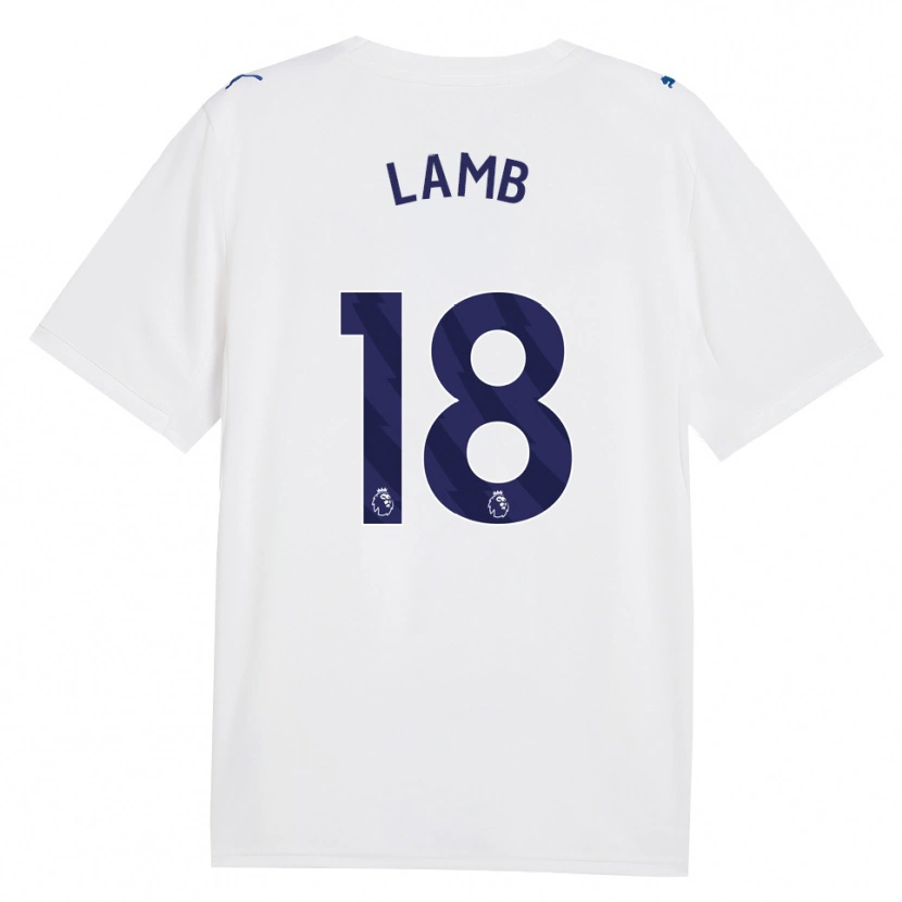 Danxen Kinder Teddie Lamb #18 Marineweiß Ausweichtrikot Trikot 2026/27 T-Shirt Österreich