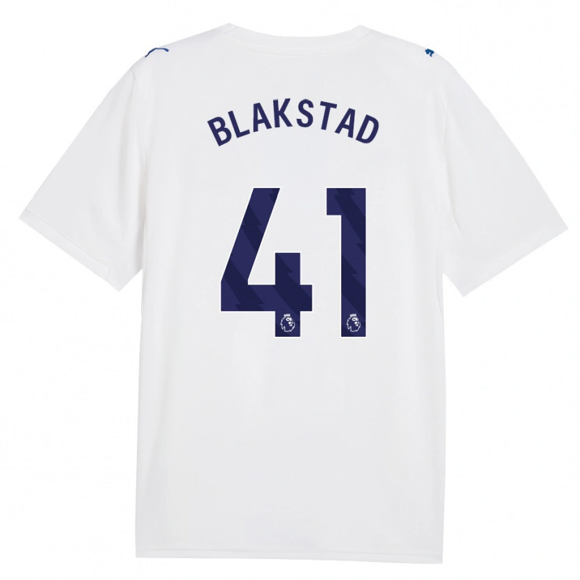 Danxen Kinder Julie Blakstad #41 Marineweiß Ausweichtrikot Trikot 2026/27 T-Shirt Österreich