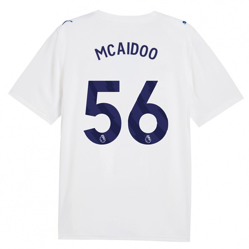 Danxen Kinder Ryan Mcaidoo #56 Marineweiß Ausweichtrikot Trikot 2026/27 T-Shirt Österreich