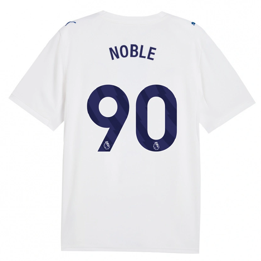 Danxen Kinder Kian Noble #90 Marineweiß Ausweichtrikot Trikot 2026/27 T-Shirt Österreich