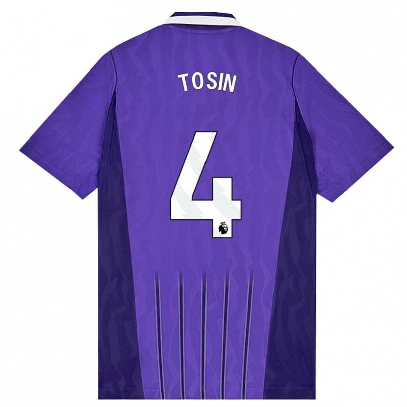 Danxen Kinder Tosin Adarabioyo #4 Violett Weiß Ausweichtrikot Trikot 2026/27 T-Shirt Österreich