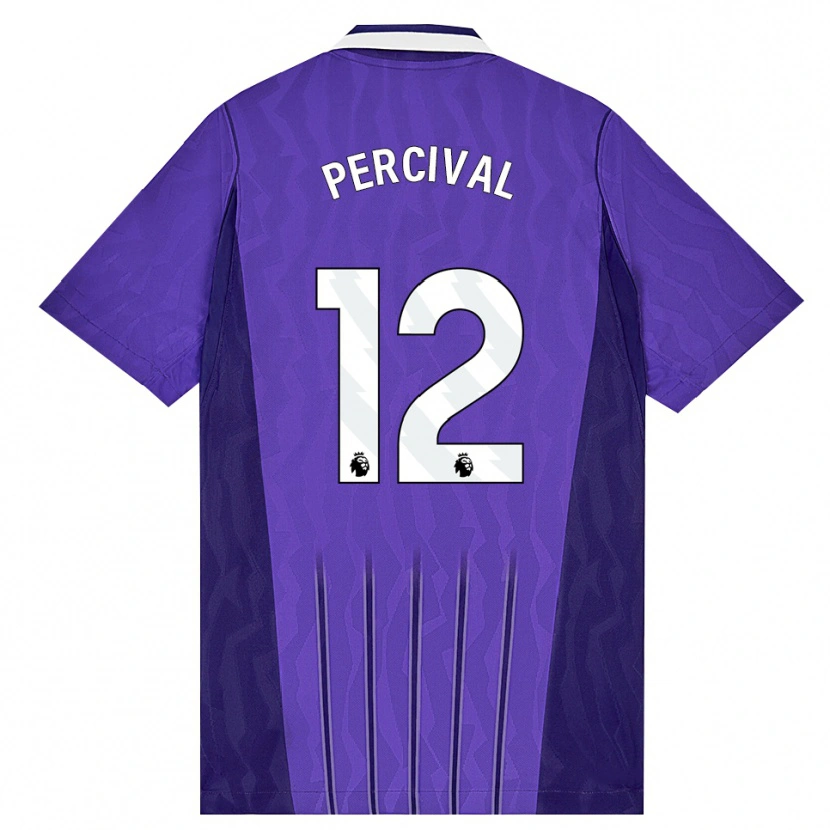 Danxen Kinder Ria Percival #12 Violett Weiß Ausweichtrikot Trikot 2026/27 T-Shirt Österreich