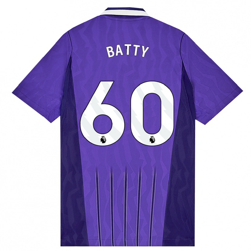 Danxen Kinder Dan Batty #60 Violett Weiß Ausweichtrikot Trikot 2026/27 T-Shirt Österreich