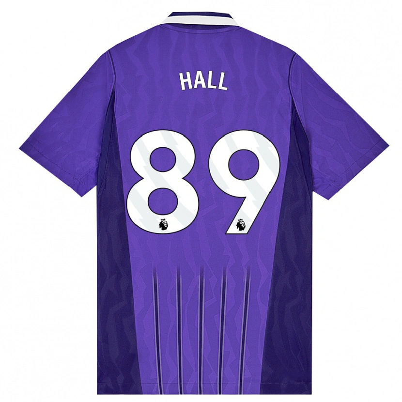 Danxen Kinder Tye Hall #89 Violett Weiß Ausweichtrikot Trikot 2026/27 T-Shirt Österreich