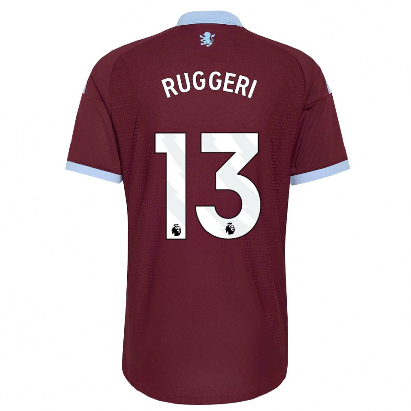 Danxen Kinder Matteo Ruggeri #13 Kornblumenblau Burgund Heimtrikot Trikot 2026/27 T-Shirt Österreich