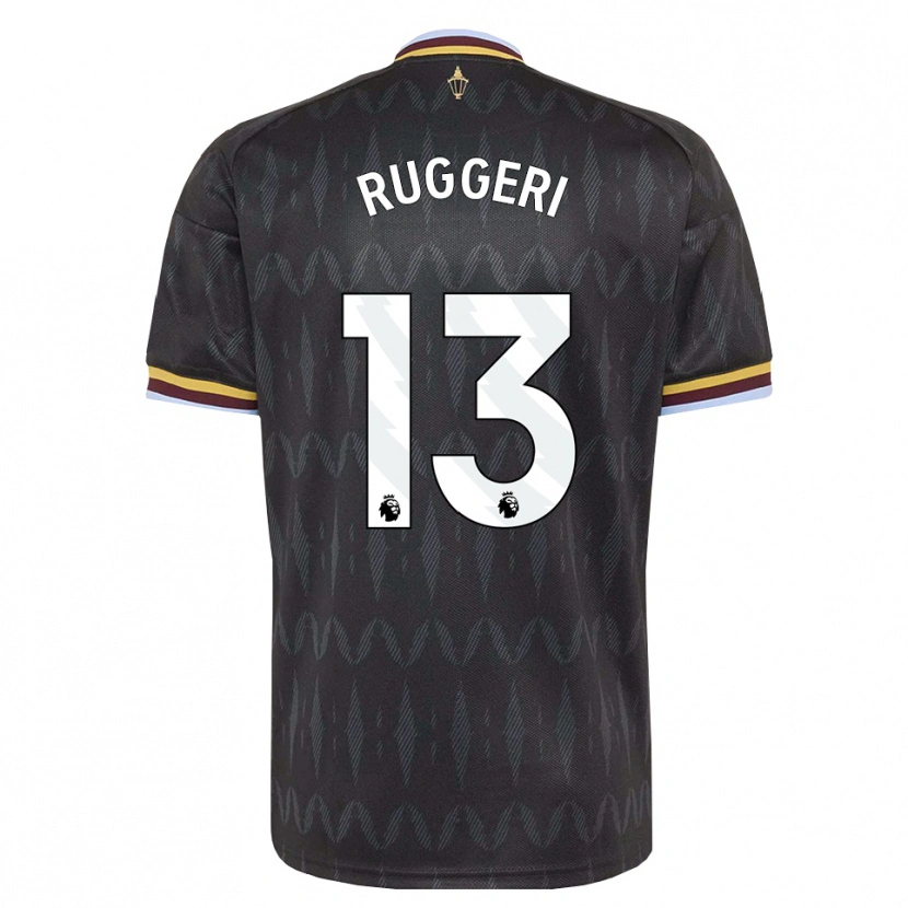 Danxen Kinder Matteo Ruggeri #13 Kornblumenblau Schwarz Gelb Auswärtstrikot Trikot 2026/27 T-Shirt Österreich