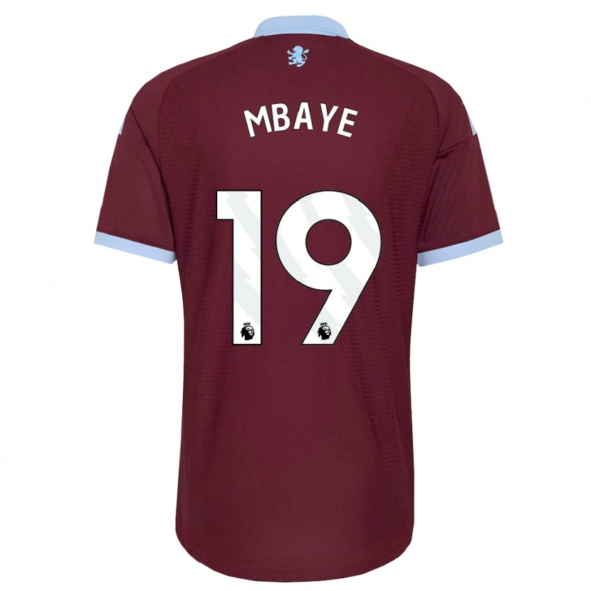 Danxen Kinder Ibrahim Mbaye #19 Kornblumenblau Burgund Heimtrikot Trikot 2026/27 T-Shirt Österreich