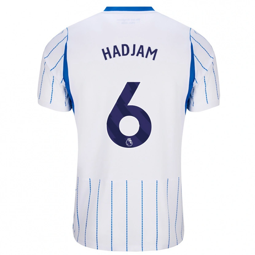 Danxen Kinder Jaouen Hadjam #6 Himmelblau Weiß Auswärtstrikot Trikot 2026/27 T-Shirt Österreich