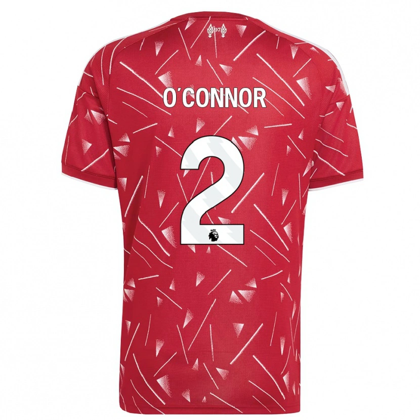 Danxen Herren Oliver O'connor #2 Weiß Rot Heimtrikot Trikot 2026/27 T-Shirt Österreich
