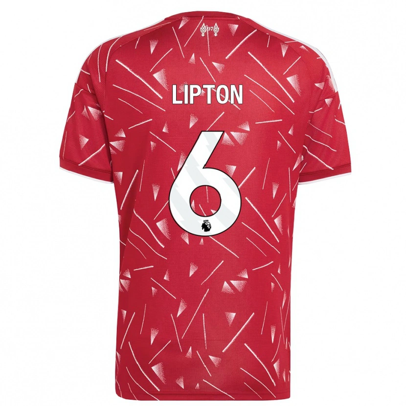 Danxen Herren Joe Lipton #6 Weiß Rot Heimtrikot Trikot 2026/27 T-Shirt Österreich