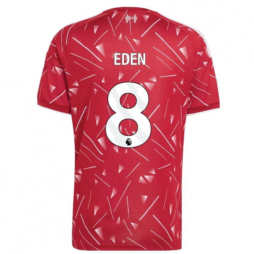 Danxen Herren Luca Eden #8 Weiß Rot Heimtrikot Trikot 2026/27 T-Shirt Österreich