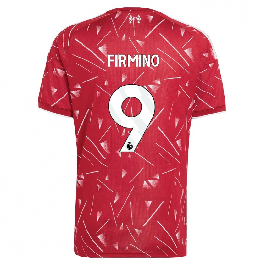 Danxen Herren Roberto Firmino #9 Weiß Rot Heimtrikot Trikot 2026/27 T-Shirt Österreich
