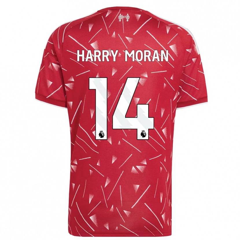 Danxen Herren Harry Moran #14 Weiß Rot Heimtrikot Trikot 2026/27 T-Shirt Österreich