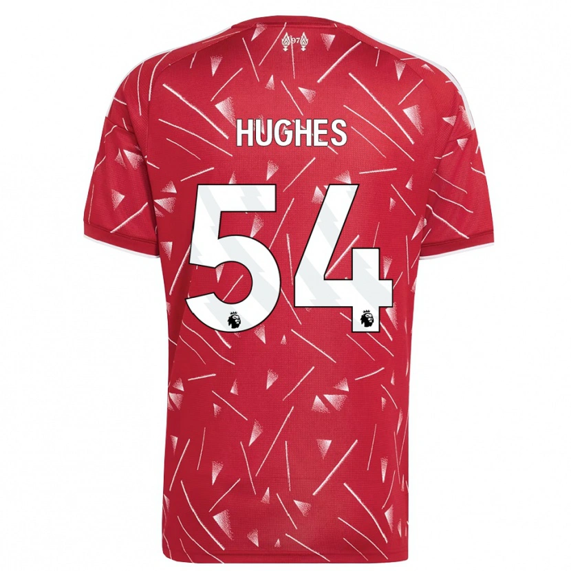 Danxen Herren Liam Hughes #54 Weiß Rot Heimtrikot Trikot 2026/27 T-Shirt Österreich
