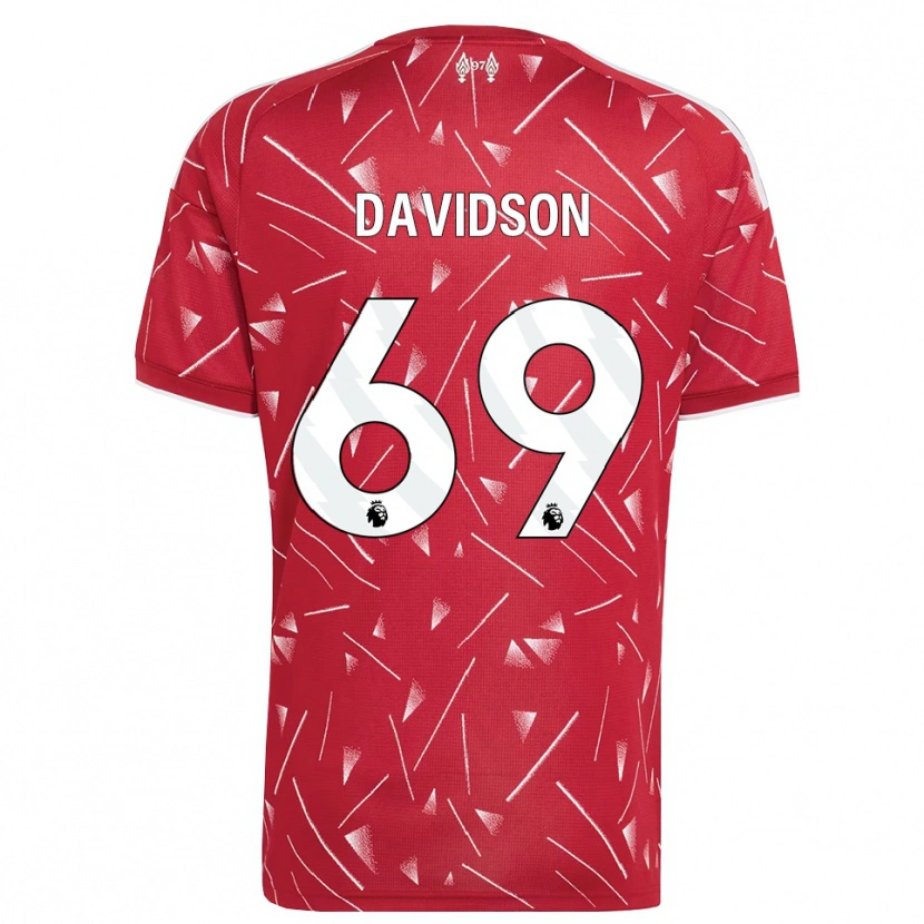 Danxen Herren Josh Davidson #69 Weiß Rot Heimtrikot Trikot 2026/27 T-Shirt Österreich