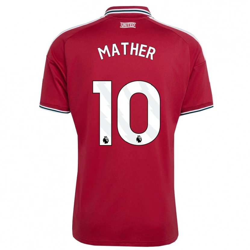 Danxen Herren Sam Mather #10 Rot Gelb Weiß Heimtrikot Trikot 2026/27 T-Shirt Österreich