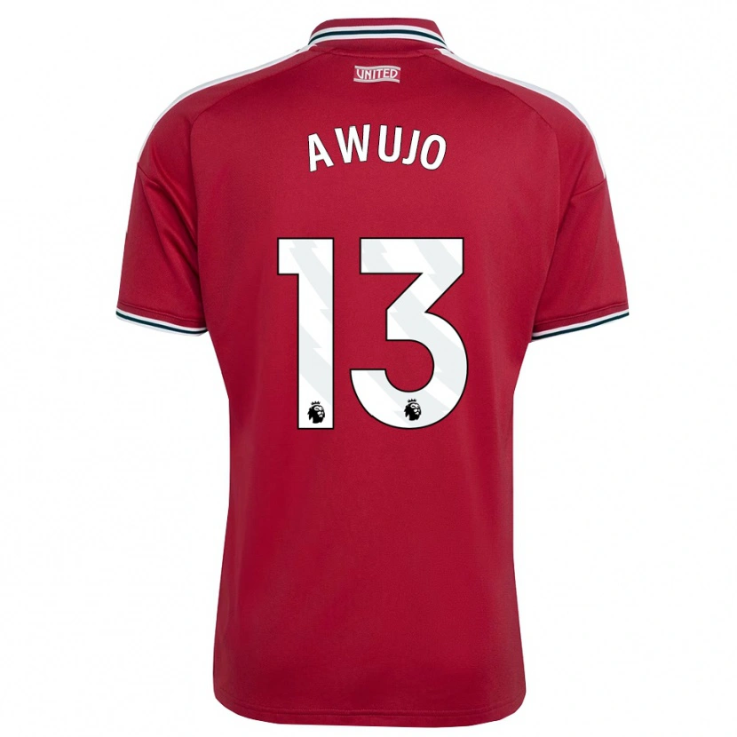 Danxen Herren Simi Awujo #13 Rot Gelb Weiß Heimtrikot Trikot 2026/27 T-Shirt Österreich