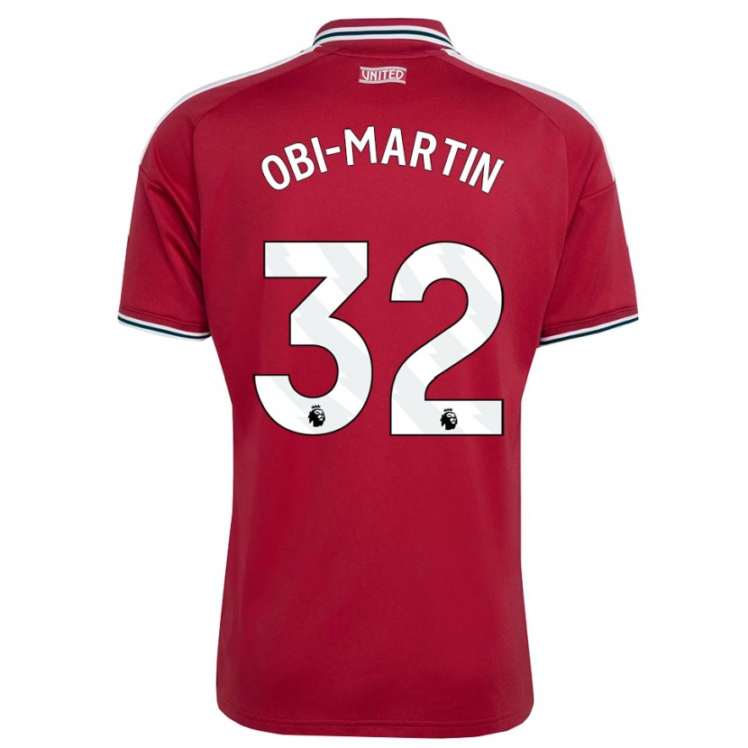 Danxen Herren Chido Obi #32 Rot Gelb Weiß Heimtrikot Trikot 2026/27 T-Shirt Österreich