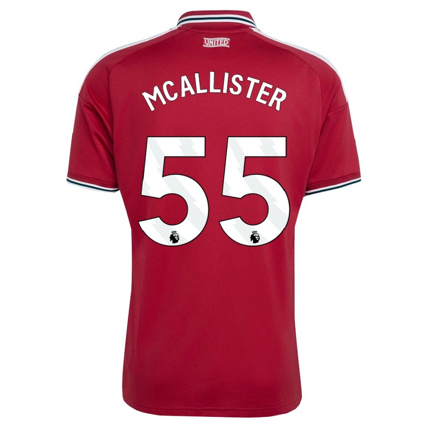 Danxen Herren Finley Mcallister #55 Rot Gelb Weiß Heimtrikot Trikot 2026/27 T-Shirt Österreich