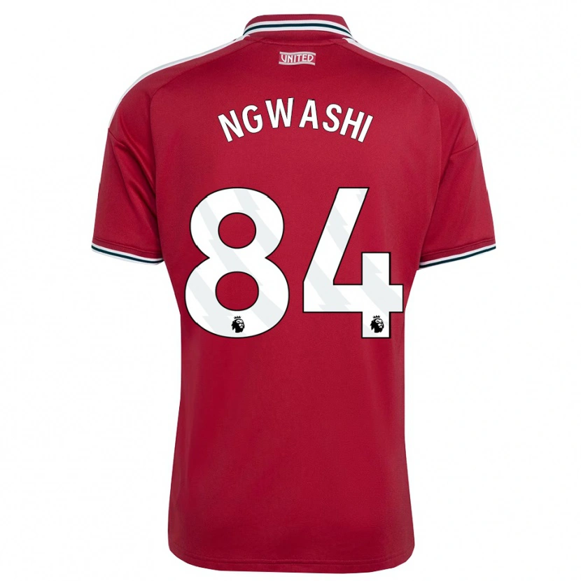 Danxen Herren Jayden Ngwashi #84 Rot Gelb Weiß Heimtrikot Trikot 2026/27 T-Shirt Österreich