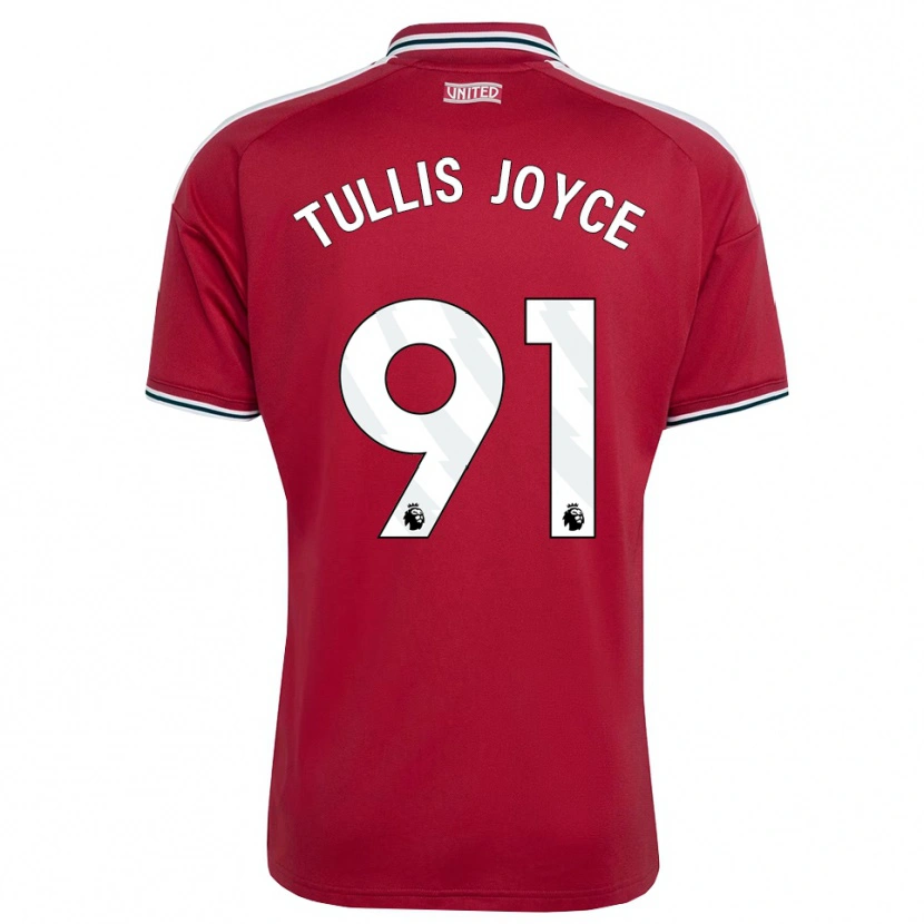 Danxen Herren Phallon Tullis-Joyce #91 Rot Gelb Weiß Heimtrikot Trikot 2026/27 T-Shirt Österreich