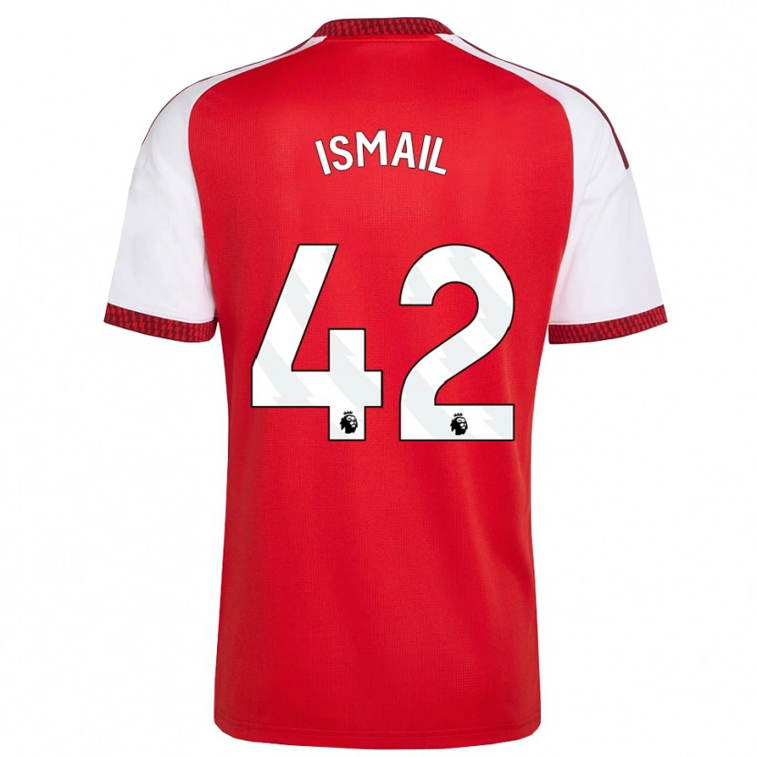 Danxen Herren Cam'ron Ismail #42 Rot Weiß Schwarz Heimtrikot Trikot 2026/27 T-Shirt Österreich
