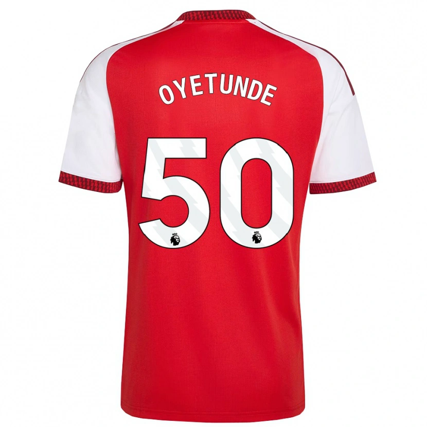 Danxen Herren Daniel Oyetunde #50 Rot Weiß Schwarz Heimtrikot Trikot 2026/27 T-Shirt Österreich