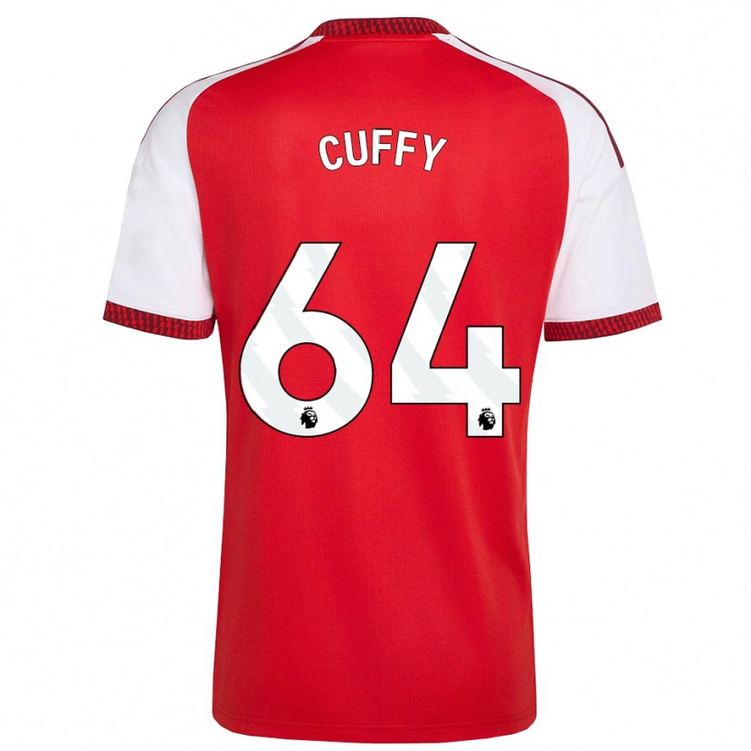 Danxen Herren Brooke Norton Cuffy #64 Rot Weiß Schwarz Heimtrikot Trikot 2026/27 T-Shirt Österreich