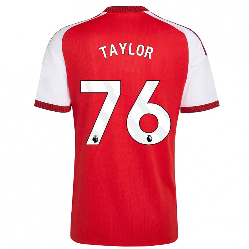 Danxen Herren Kido Taylor Hart #76 Rot Weiß Schwarz Heimtrikot Trikot 2026/27 T-Shirt Österreich
