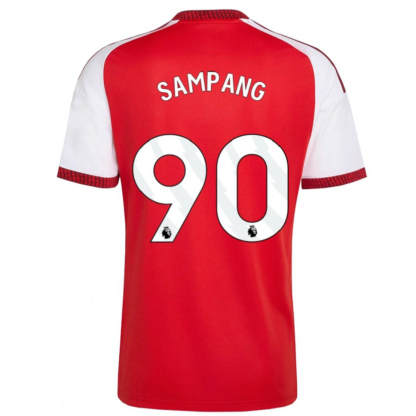 Danxen Herren Saurap Sampang #90 Rot Weiß Schwarz Heimtrikot Trikot 2026/27 T-Shirt Österreich