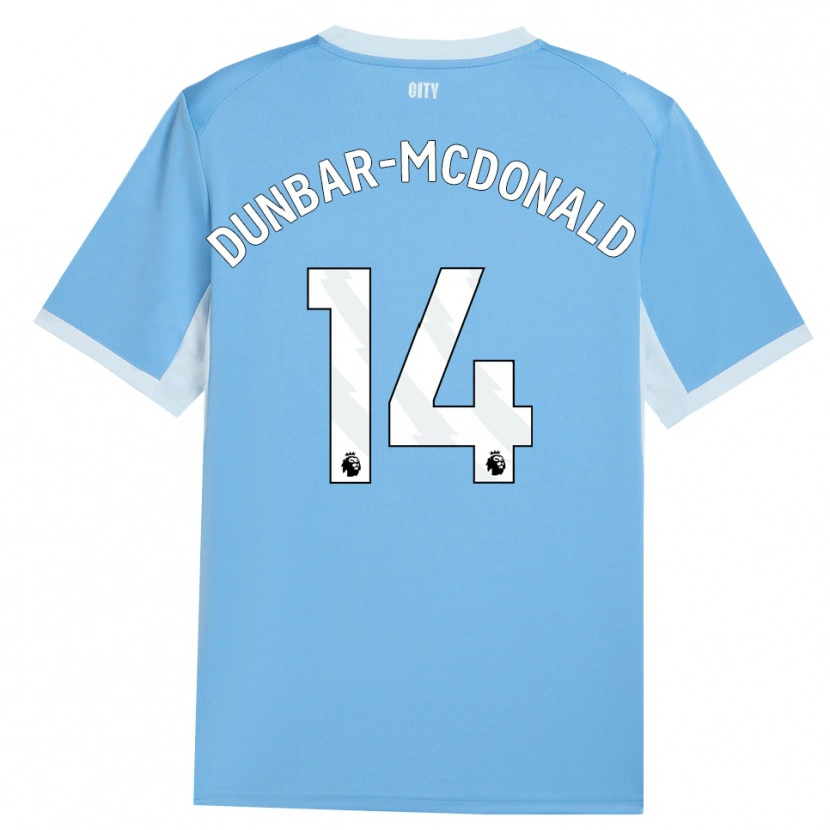 Danxen Herren Christian Dunbar-Mcdonald #14 Hellhimmelblau Weiß Heimtrikot Trikot 2026/27 T-Shirt Österreich