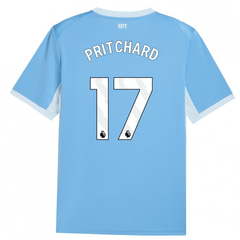 Danxen Herren Poppy Pritchard #17 Hellhimmelblau Weiß Heimtrikot Trikot 2026/27 T-Shirt Österreich