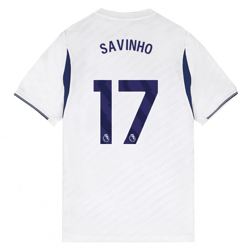 Danxen Herren Sávio Moreira De Oliveira #17 Weiß Rot Violett Heimtrikot Trikot 2026/27 T-Shirt Österreich