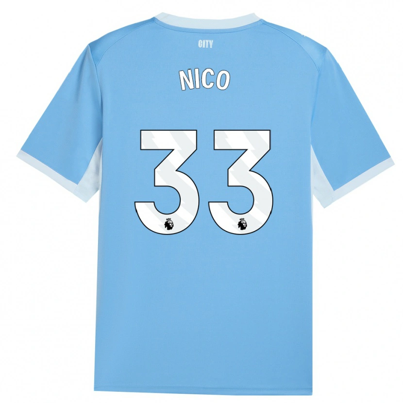 Danxen Herren Nico O'reilly #33 Hellhimmelblau Weiß Heimtrikot Trikot 2026/27 T-Shirt Österreich