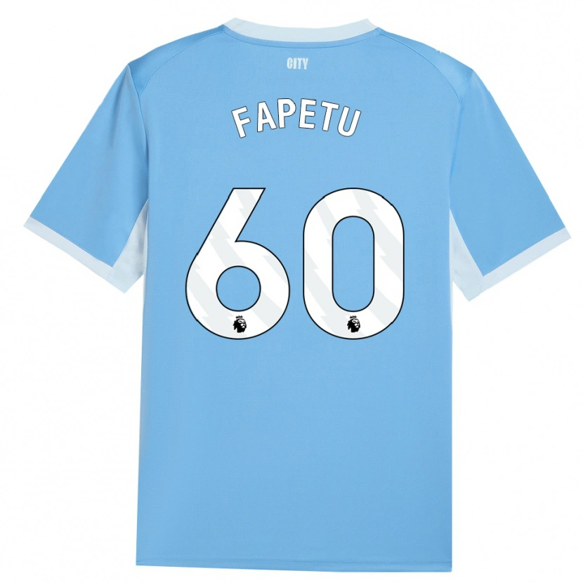Danxen Herren Femi Fapetu #60 Hellhimmelblau Weiß Heimtrikot Trikot 2026/27 T-Shirt Österreich
