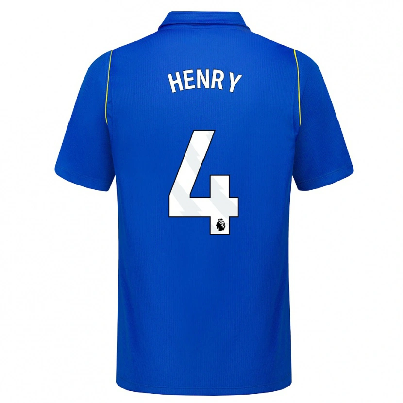 Danxen Herren Josh Henry #4 Blau Gelb Heimtrikot Trikot 2026/27 T-Shirt Österreich