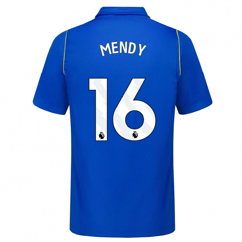 Danxen Herren Edouard Mendy #16 Blau Gelb Heimtrikot Trikot 2026/27 T-Shirt Österreich